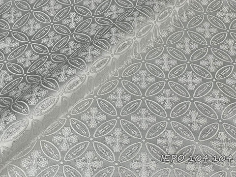 Clerical jacquard fabric with crosses (IERO 104)