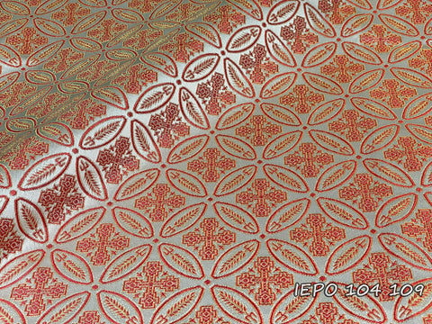 Clerical jacquard fabric with crosses (IERO 104)