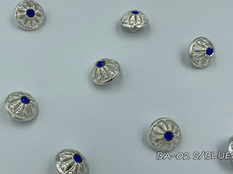 Metallic button for clerical vestments (BA-02)