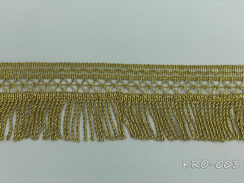 Ecclesiastical fringe for clerical vestments (KRO-003)