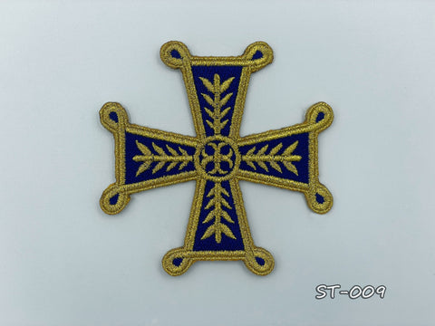 Set of embroidered crosses ST-009