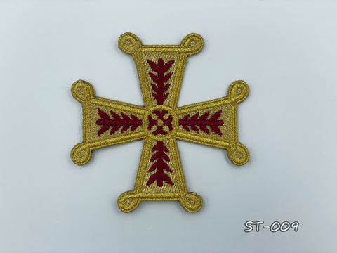 Set of embroidered crosses ST-009