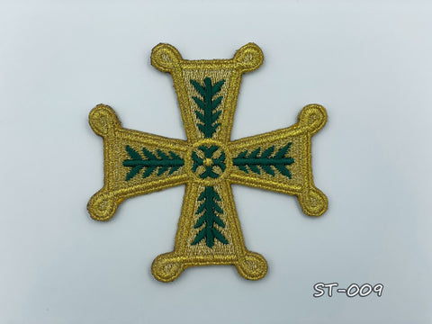 Set of embroidered crosses ST-009