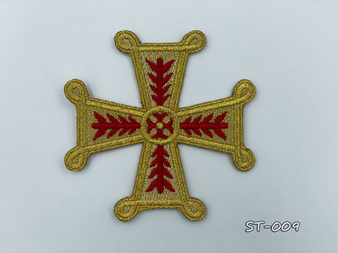 Set of embroidered crosses ST-009