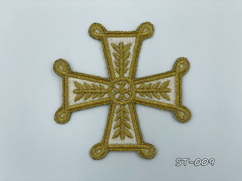 Set of embroidered crosses ST-009